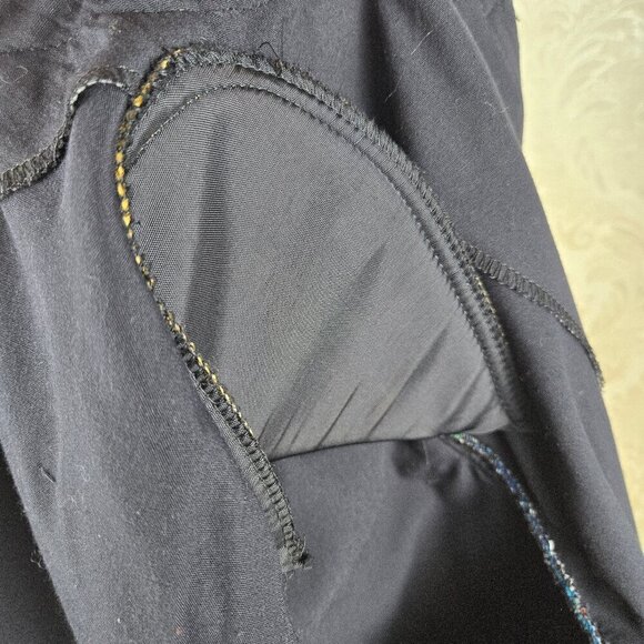 Veronica Prida Designs Size Medium Colorful Striped Serape Jacket Sequin Trim - Picture 15 of 16